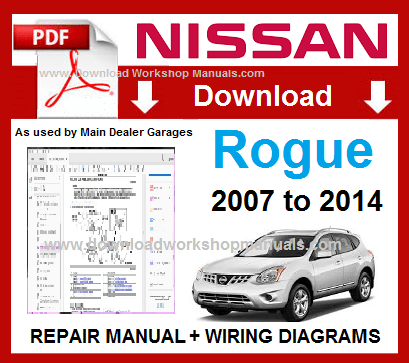 Nissan Rogue PDF Workshop Repair Manual